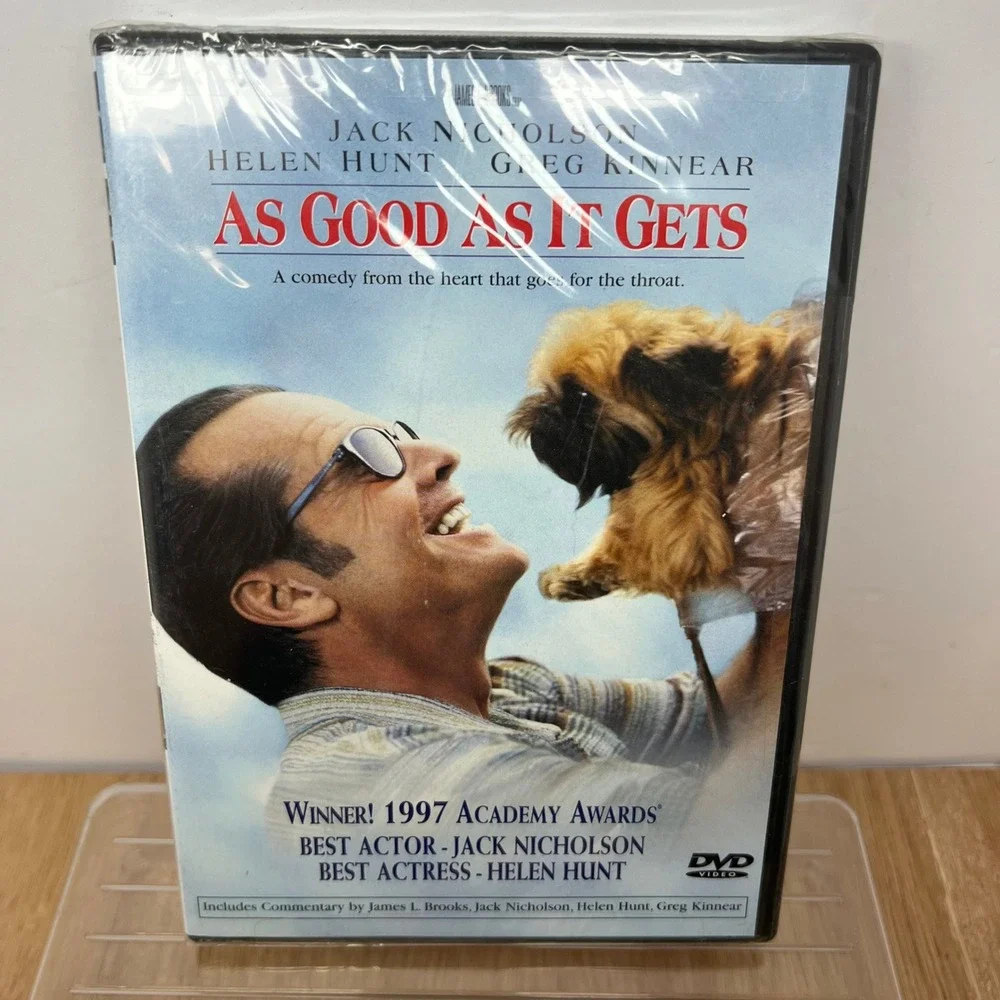 As Good As It Gets DVD 1997 Academy Award Winner Comedy Jack Nicholson Hunt NEW